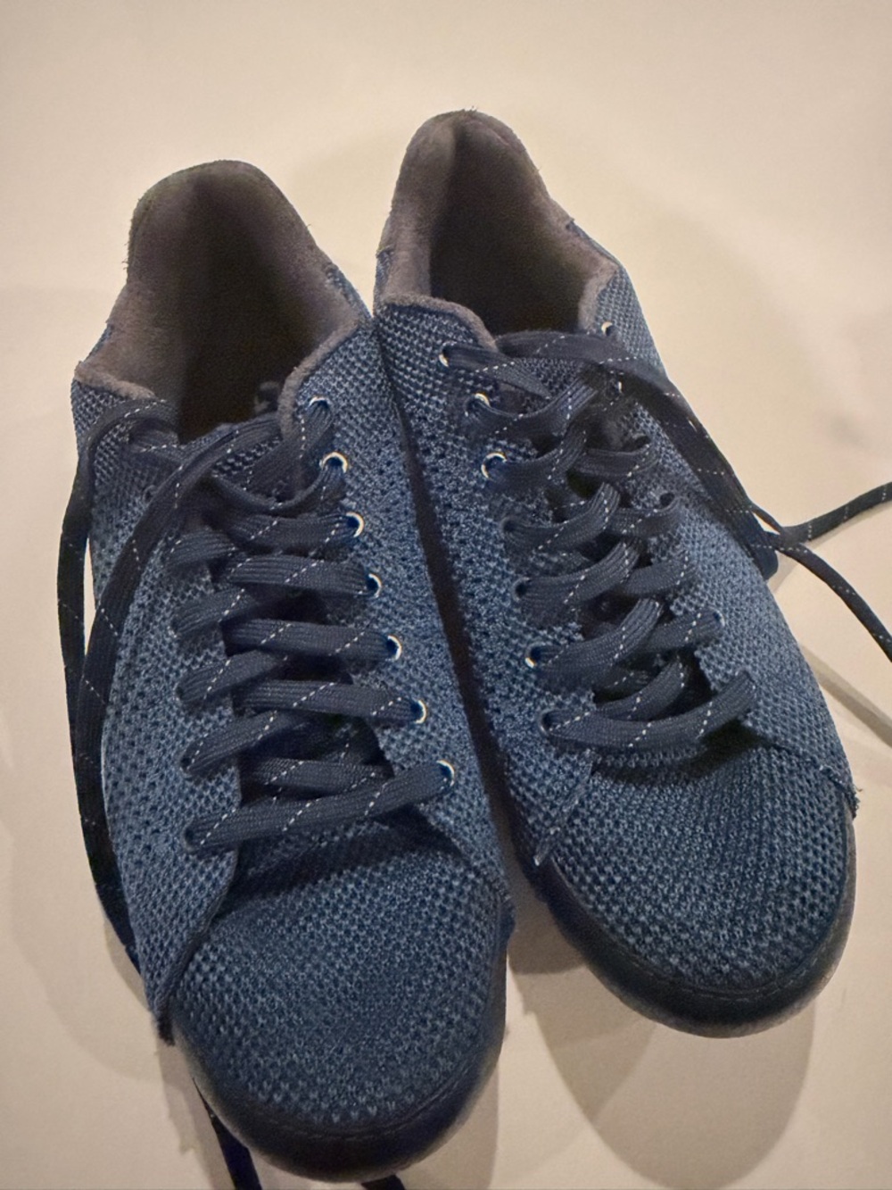 Giro Navy Knit Lace-Up cycling shoes